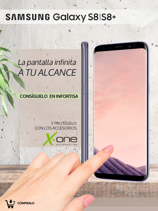 Samsung Galaxy S8 y S8 plus en Infortisa