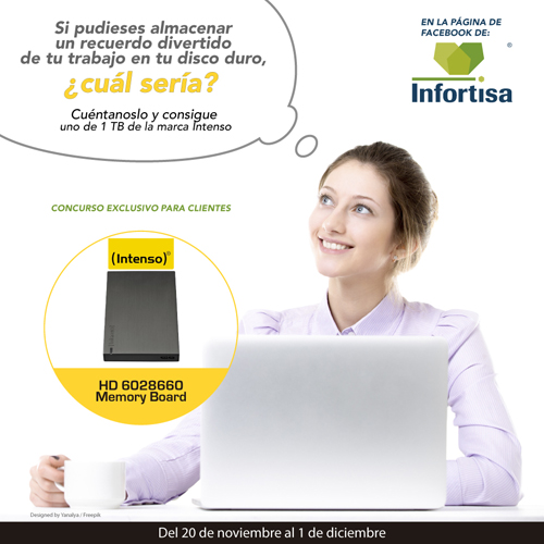 Concurso Facebook Infortisa disco duro Intenso