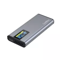 Coolbox CAJA SSD M.2 NVME-SATA LCD MINICHASE PS32