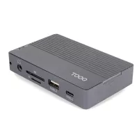 Tooq Caja Externa+HUB M.2 NGFF-NVMe USB3.2 Gen3