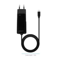Tooq Cargador portátil GAN USB-C PD 45W Cúbico