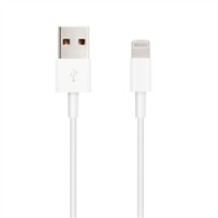 Nanocable Cable de datos-carga LIGHTNING-USB 1 M