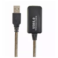 Gembird Cable de extensión USB 2.0 activo 5m