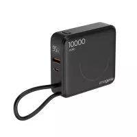 Gembird Powerbank inalámbrico 10000 mAh Negro