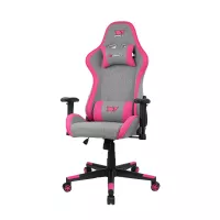 DRIFT Silla Gaming DR90 PRO Gris-Rosa