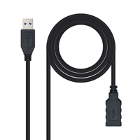 Nanocable Cable USB 3.0 Tipo A M-H  2m