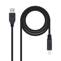 Nanocable Cable USB 3.0, impresora A-M-B-M, 2m