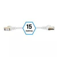 iggual Latiguillo CAT7 SFTP LSZH 15 metros blanco
