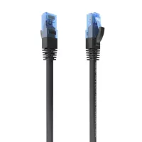 Aisens Cable RJ45 CAT.6 UTP AWG26 CCA Negro 0.5M