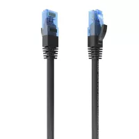 Aisens Cable RJ45 CAT.6 UTP AWG26 CCA Negro 1M