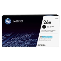 HP Tóner 26A Negro
