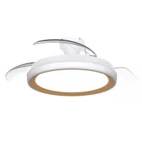 PHILIPS Ventilador techo Luz Bilss 106cm 28+35W Do