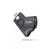 Tooq TQR-3012B Lector DNIe, SIM, SD-TF, USB-A