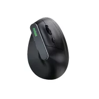 Nilox Ratón Wir Vertical Rec. Silen 1600 DPI Negro