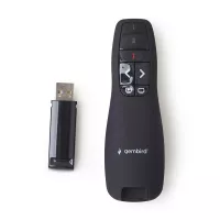Gembird Presentador Inalámbrico Puntero Láser USB