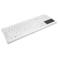 Cherry Teclado Touchpad lavable-desinfe USB Blanco