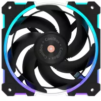 Coolbox Gaming Ventilador X12 PWM Aux 12Cm ARGB