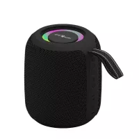 Gembird Altavoz BT Efecto Luz LED RGB Negro