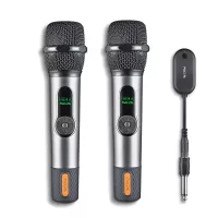 NGS Micrófonos inalámbricos Vocales Pack 2