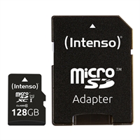 Intenso 3423491 Micro SD UHS-I Premium 128G c-adap
