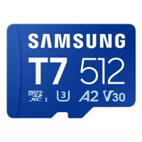 Samsung Micro SDXC T7 512GB clase10 U3 V30 A2
