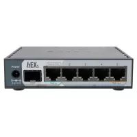 Mikrotik E60iUGS hEX Router 5xGbE PoE-I-O 1x2.5SFP