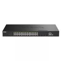 D-Link DGS-1530-28P-E Switch 24xGB PoE 4xSFP+ 370W