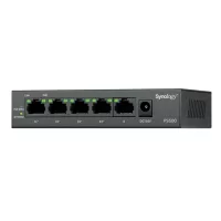 Synology PS500 Switch 4xG PoE+ 1xG 60W