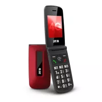 SPC 2342R Titan 4G Movil Senior 2.4" S.HELP Rojo