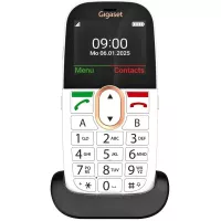 Gigaset Móvil Senior GL695 4G 2.31" Blanco + Base