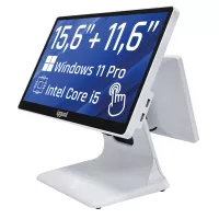 iggual TPV dual 15,6+11,6 i5 8350U 8+256G W11 Blan