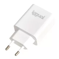 iggual Cargador rápido USB PD tipo C 20W