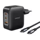imagenIntenso | KIT Cargador GaN W100ACC + Cable USB-C