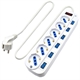 imagenEWENT EW3932-5m Regleta 6 Tomas - 6 interruptor 5m