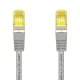 imagenAisens Latiguillo RJ45 LSZH CAT.7 SFTP gris 5.0m