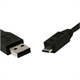 imagenNanocable Cable USB 2.0 Tipo A-M MicroUsb B-M1,8 M