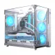 imagenHiditec Caja ATX Gaming Sky White USB 3.1 TYPE-C