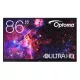 imagenOptoma 3863RK Pantalla Interac. 86" 4K UHD S3
